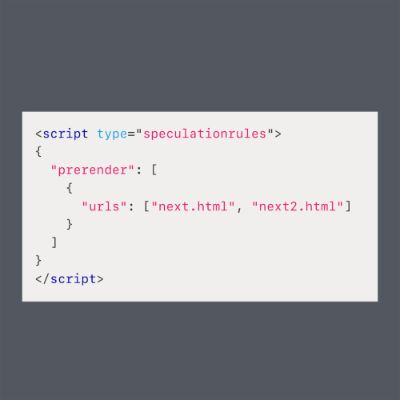 Speculation Rules API: Der Weg zu sofortigem Seitenladen