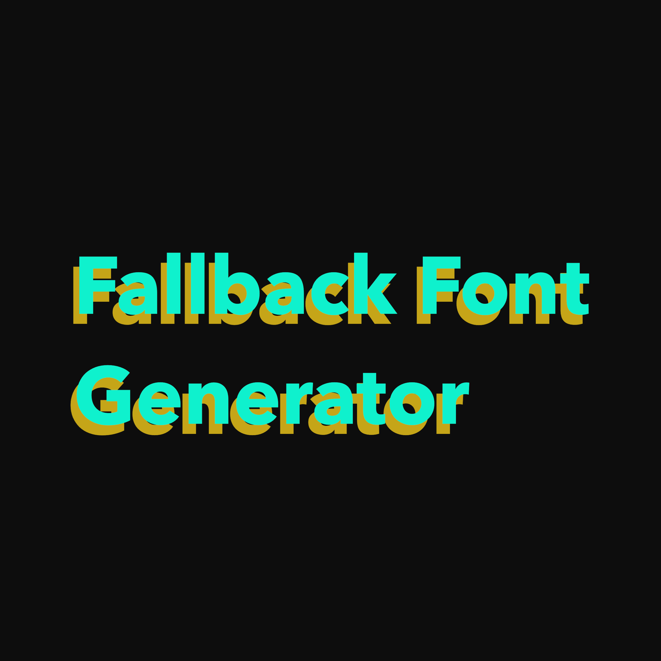 Size-Adjust Generator: Harmonizing System and Web Fonts