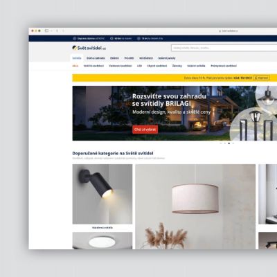 Svět Svítidel: Jak nepokazit redesign z pohledu rychlosti?